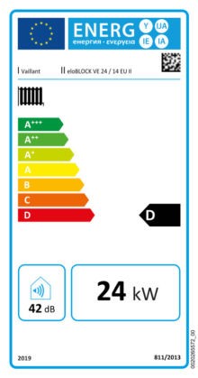 Vaillant eloBLOCK VE 24/14 EU II elektromos fali kazán
