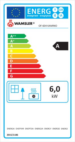 Wamsler Kamino Mátra 6 kW kandalló 