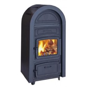   Wamsler SVT Etna vízteres öntvény kandalló íves fekete 9+4 kW