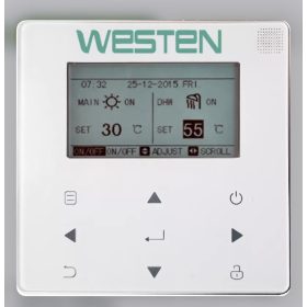  WESTEN AURIGA-A HMI KEZELŐ FELÜLET WESTEN HŐSZIVATTYÚKHOZ