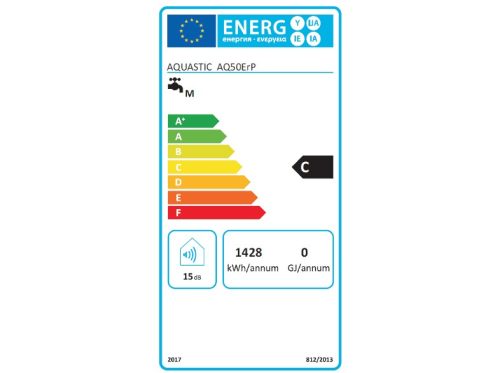 HAJDU Aquastic AQ Eco 50 ErP 50 literes, elektromos melegvíz tároló villanybojler