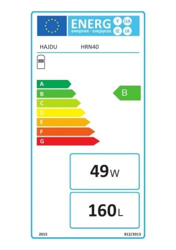 Hajdu HR-N40 Álló 1 hőcserélős indirekt tároló 160 literes