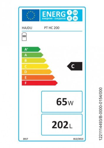 Hajdu PT HC 200 ErP Álló , zártrendszerű, fűtési - hűtési puffertároló