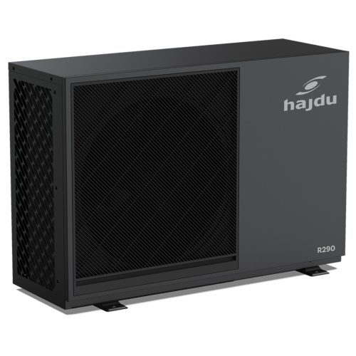 HAJDU fűtési/hűtési levegő-víz hőszivattyú 9 kW, HPU 9, 1fázisra, R290 elektromos fűtés nélkül