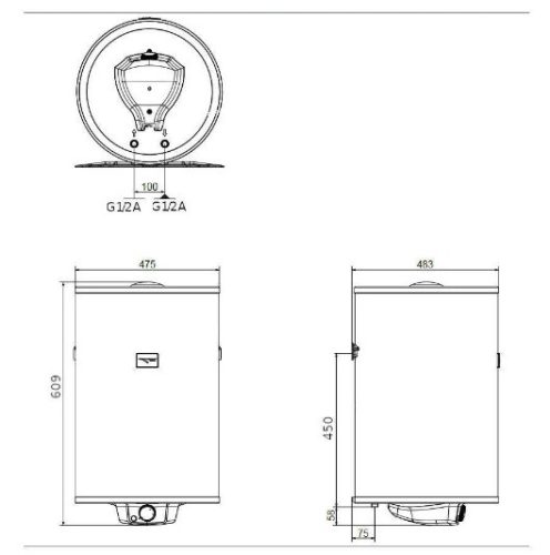 Stiebel Eltron PSH 50 Classic elektromos vízmelegítő (235960) 
