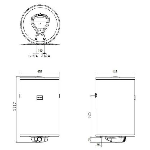 Stiebel Eltron PSH 120 Classic elektromos vízmelegítő (235963) 