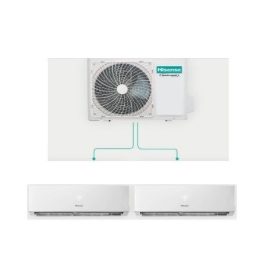   HISENSE MULTISPLIT2 2AMW52U4RXC 5 kW kültéri egység,  + 2 db 2,5kW beltéri egység 2AMW52U4RXC_DJ25LE0EG
