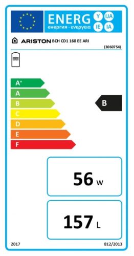 Ariston Ari BCH 160 CD1 EE 160 literes 1 hőcserélős álló indirekt tároló talppal 