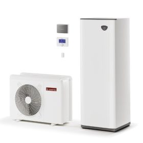   Ariston Nimbus Compact 40 M 2Z NET hőszivattyú rendszer monoblokk, 4 kW, 180 l tároló, wifi kapcsolat, 2 fűtőkör