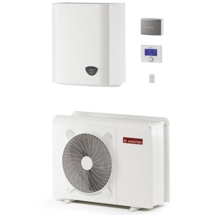 Ariston Nimbus Plus 70 M T 2Z NET hőszivattyú, monoblokk, 7 kW, Sensys, 2 fűtőkör, wifi, 3 fázis