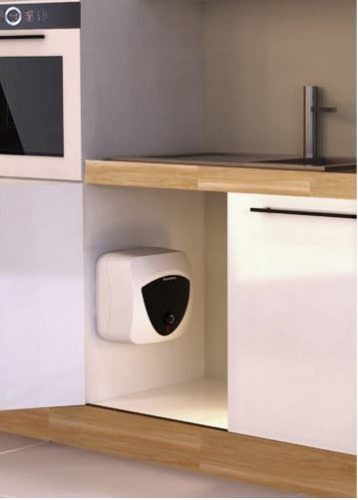 Ariston AN Lux 6 UR alsó elhelyezésű elektromos vízmelegítő 6 literes