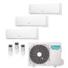 Hisense Multisplit3 klíma szett 7,5 kW 3AMW72U4RJC kültéri egység + 3db 3,5 kW DJ35LE0EG beltéri egység   3AMW72U4RJC_DJ35LE0EG