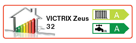 Immergas VICTRIX ZEUS 32 kW kondenzációs kombi gázkazán beépített 45 literes rozsdamentes acél tárolóval 