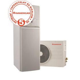   Immergas Magis Hercules Pro 6 split álló hőszivattyú beépített 235 L-es rozsdamentes HMV és 45L puffer tároló