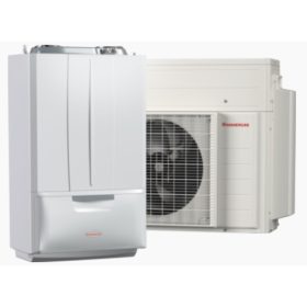   IMMERGAS VICTRIX HYBRID MONOBLOKKOS HŐSZIVATTYÚ 4 KW + KONDENZÁCIÓS GÁZKAZÁN 24 KW