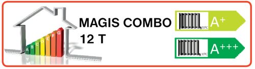 Immergas Magis Combo 12 V2 T split rendszerű hőszivattyú és kondenzációs kazán egyben (átfolyós rendszer), 3 fázis