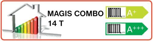 Immergas Magis Combo 14 V2 T split rendszerű hőszivattyú és kondenzációs kazán egyben (átfolyós rendszer), 3 fázis