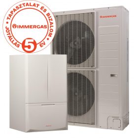   Immergas Magis Combo Plus 12 V2 T hibrid rendszerű fűtő / hűtő, használati meleg-víz előállítással