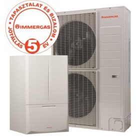   Immergas MAGIS COMBO Plus 14 V2 T hibrid rendszerű fűtő / hűtő, használati meleg-víz előállítással