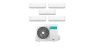 Hisense Multi-split klíma szett 10 kW 5AMW105U4RQC kültéri egység + 5db DJ20YD00G beltéri egység