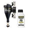 Fernox Total Filter TF1 3/4" - rendszerbe építhető kombinált szűrő + F9 Filter Fluid