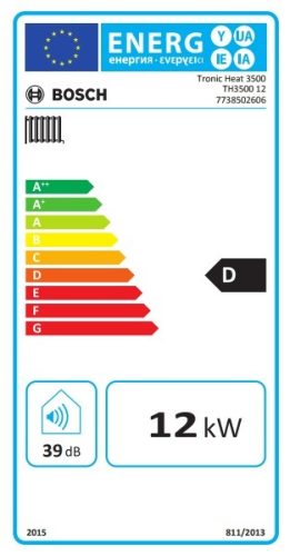 BOSCH TRONIC HEAT 3500 12 KW ELEKTROMOS KAZÁN