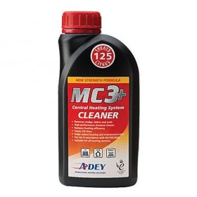   ADEY MC3+ tisztítófolyadék, mágneses és nem mágneses szemcsék ellen, 125l vízhez, 500ml