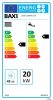 BAXI Luna Compact 24 ERP kombi kazán, kondenzációs, fali, F:20.6kW, HMV:24.7kW LUNACOMPACT24