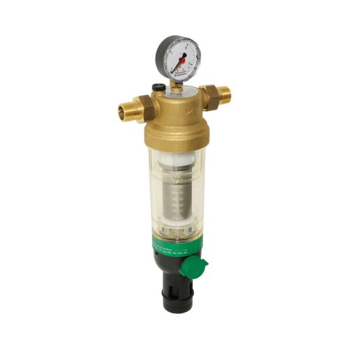 HONEYWELL F76S átmosható ivóvíz szűrő, PN16, hollandival, 100µm, 40°C, 2”K