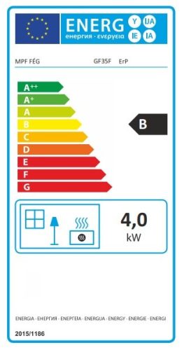 FÉG GF35F ERP konvektor, parapetes, parapet nélkül, bézs, 4kW