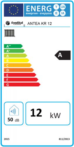 Fondital ANTEA Condensing KR 12 kondenzációs fűtő elektronikus szivattyúval