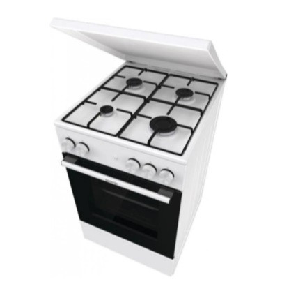 Gorenje GG5A14WJ gáztűzhely, fehér, SilverMatte zománc, fém tető