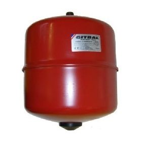   GITRAL MB-35 fűtési zárt tágulási tartály 35l, 3/4", 3bar, -10°C...+99°C