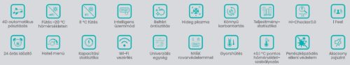 Hisense Wings Comfort 2,5 KW WIFI + Tálcafűtéses Légkondícionáló  KB25YR4BG__AS25YR4EW