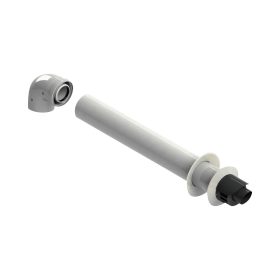   BAXI PPs koncentrikus parapet szett (könyök+cső+védőrács) D60/100