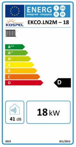 KOSPEL EKCO.LN2M-18 kazán, elektromos, fali, tágulási tartállyal, 400V, 18kW