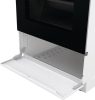 Mora gáztűzhely, P 2241AW1, 4 égős, fehér színben, tető nélkül