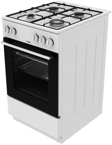 Mora gáztűzhely, P 2241AW1, 4 égős, fehér színben, tető nélkül