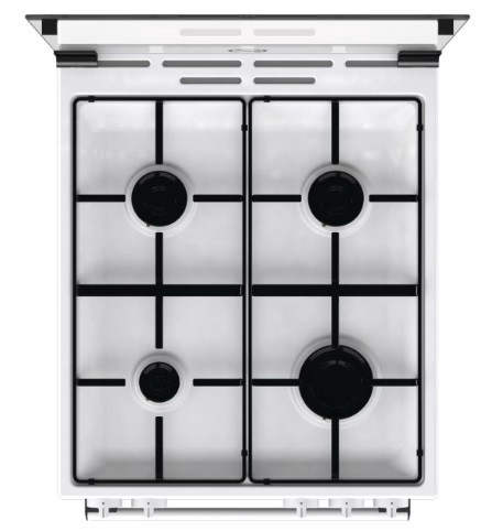 Mora P2241AW Gáztűzhely, 70L, 4 gázégő, Fehér