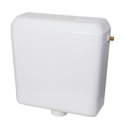Styron AQUA Start-Stop gombos WC tartály 3/8"-os réz menetes töltőszeleppel