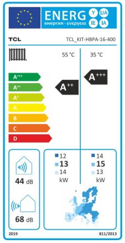 TCL KIT-16 R32 levegő-víz hőszivattyú 400 V 16 kW  + Ajándék !