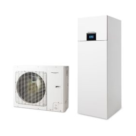  TECHNIK COOL PRO SPLIT LEVEGŐ-VÍZ HŐSZIVATTYÚ 10KW 3 FÁZISÚ, 400V BEÉPÍTETT 185 LITERES HMV TÁROLÓVAL