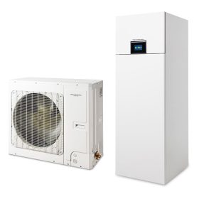   TECHNIK COOL PRO SPLIT LEVEGŐ-VÍZ HŐSZIVATTYÚ 16KW 3 FÁZISÚ, 400V BEÉPÍTETT 185 LITERES HMV TÁROLÓVAL