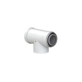   TRICOX PAET50C Koncentrikus PPs/alu ellenőrző T-idom 60/100mm