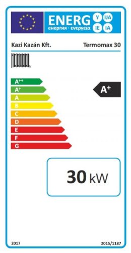 Termomax SB 30 Lemez vegyestüzelésű kazán 30 kW hőszigetelt burkolattal