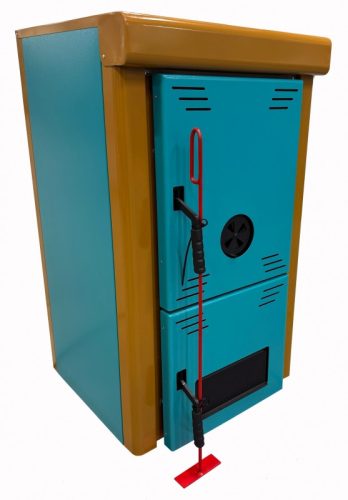 Termomax SB 45 Lemez vegyestüzelésű kazán 45 kW hőszigetelt burkolattal