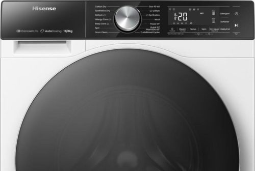 HISENSE WD5S1245BW mosó- és szárítógép 12/8 kg, 1400 fordulat (WD5S1245BW)