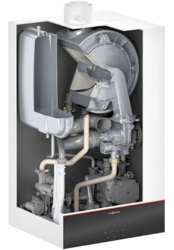 Viessmann Vitodens 100-W S1 3,2-25 kW-os kondenzációs kombi gázkazán B1KG