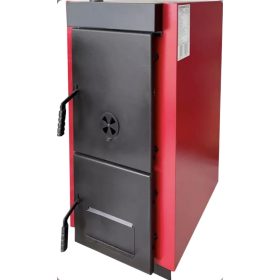   Köröstherm 45 kW H lemezkazán hátsó füstgáz kivezetés