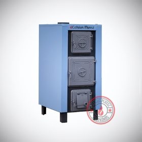   Celsius P-V40 Nagy Ajtós  37 kW-os lemez vegyestüzelésű kazán 